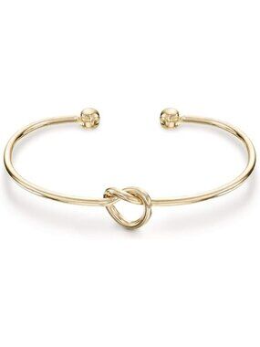 🆕Women Gold Plated Dainty Elegant Tie Knot Bracelet Trending Fashion Jewelry